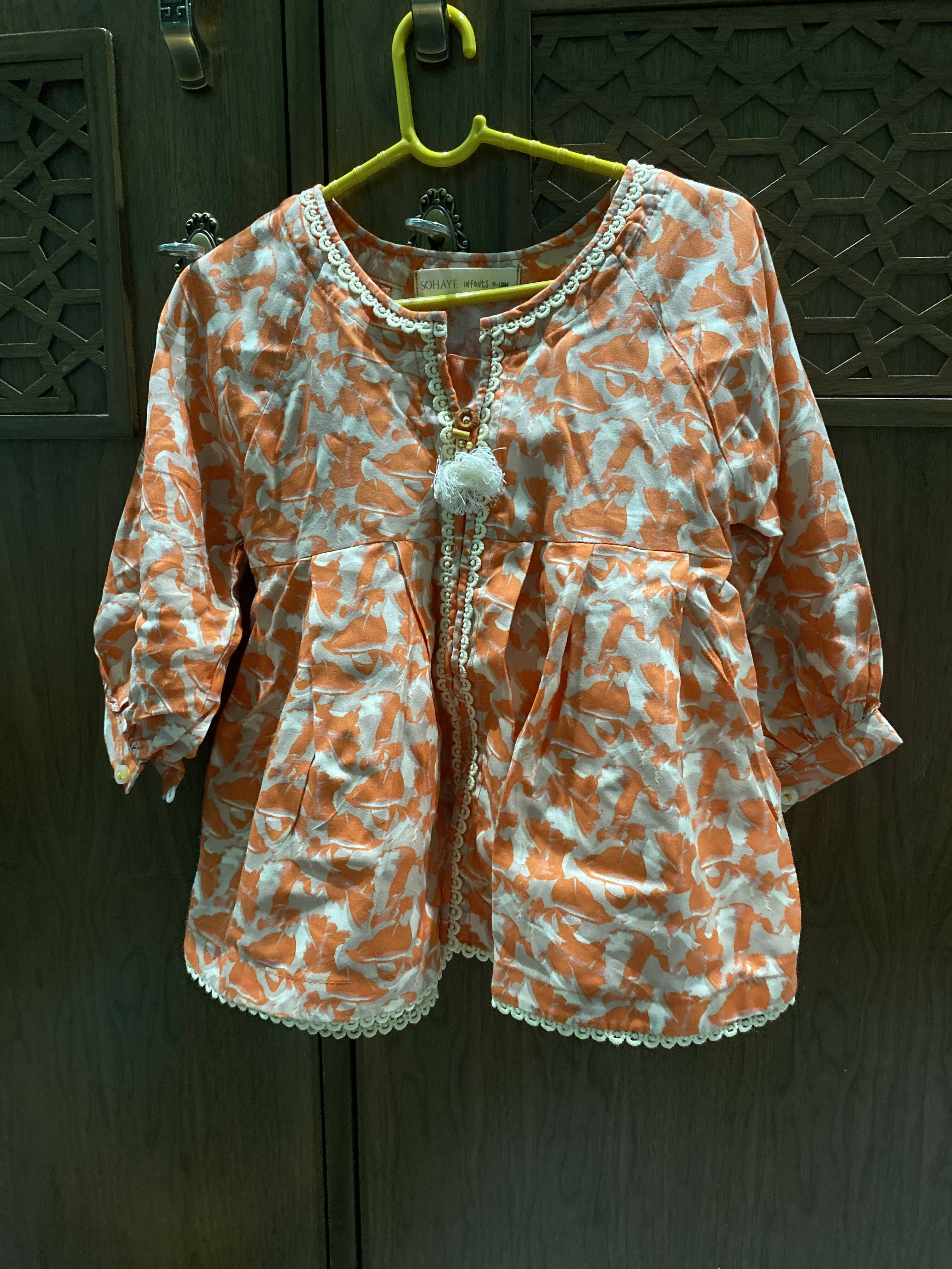 Baby kurti (Size: M )| Girls Shalwaar Kameez | New