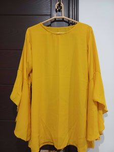Zara| Yellow Decent Top | Women Tops & Shirts | New