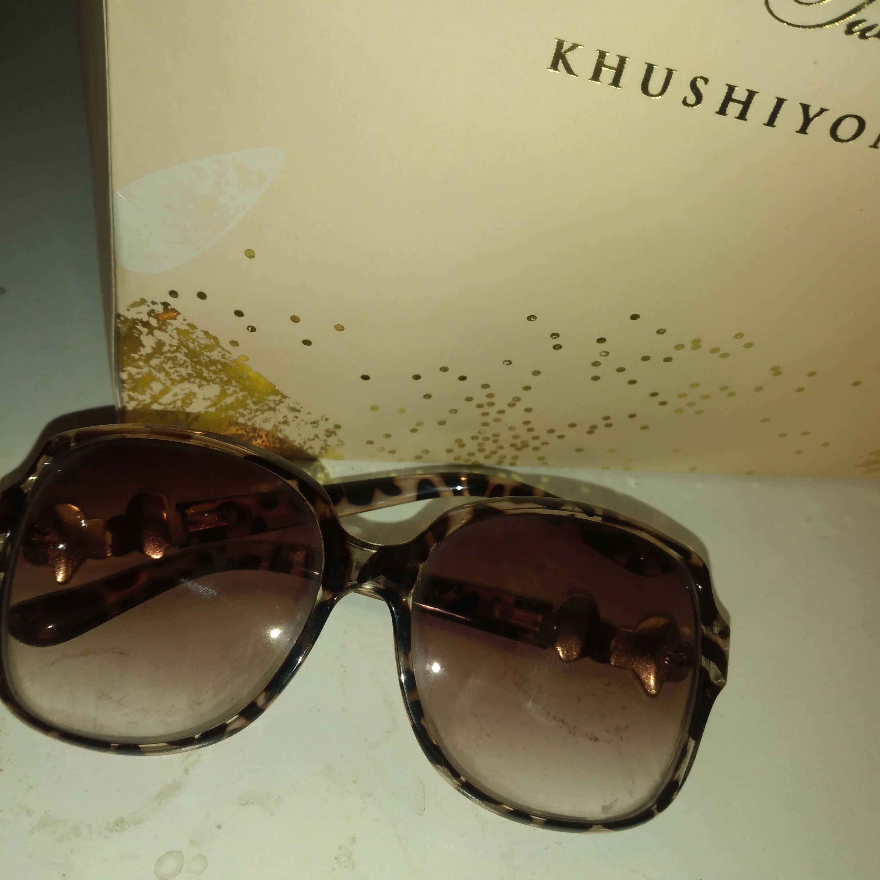 Two Beautiful Brown Shade Sunglasses | Women Accessories | Worn Once