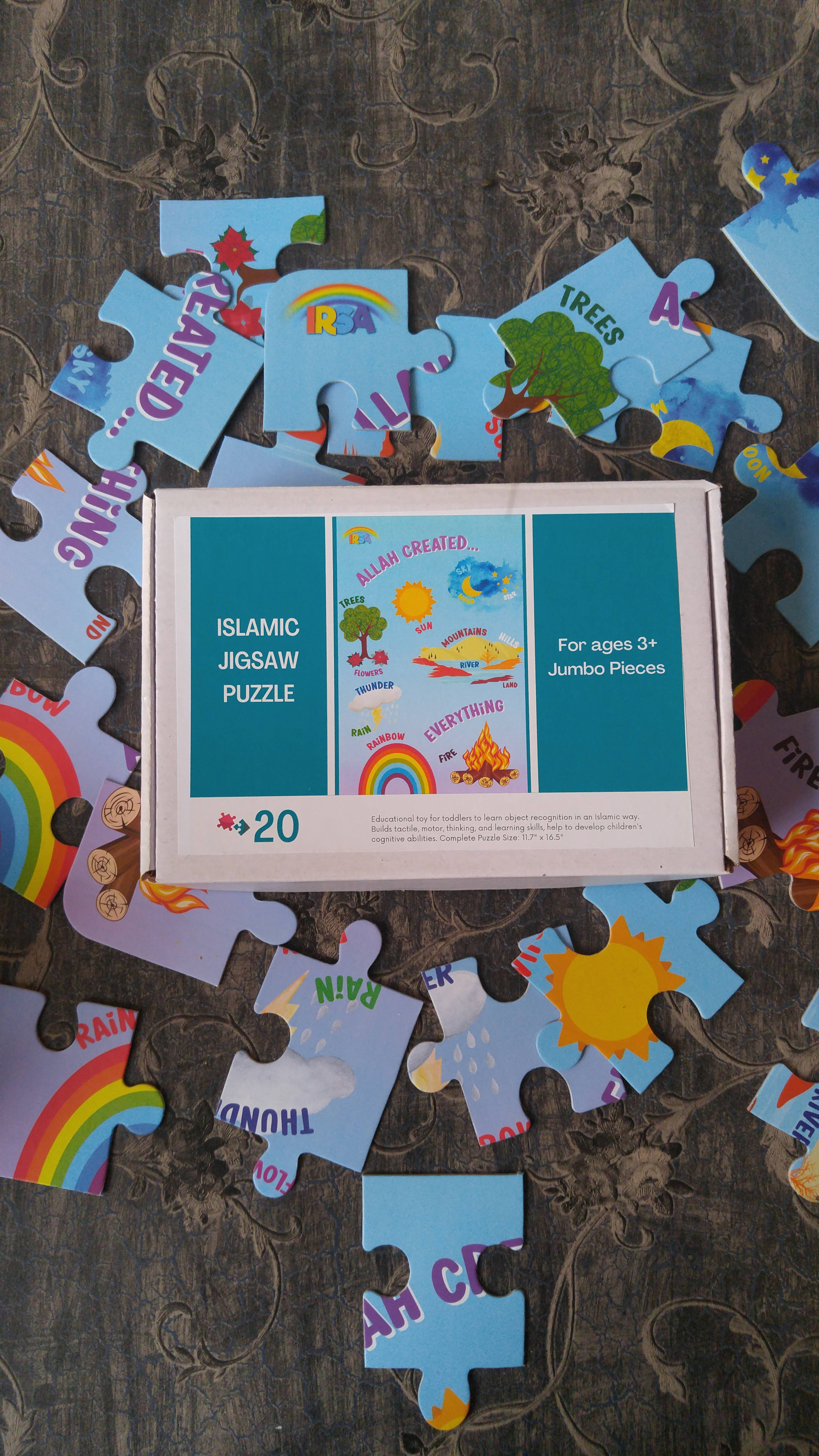Allah Created Everything- Islamic Jigsaw Puzzle | Toys & Baby Gear | Brand New