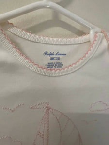 Ralph Lauren | White Onesie 6 months | Kids Bodysuits & Onesie | Preloved