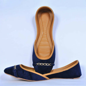 Blue Chain Khussa (All Size) | Women Shoes | Brand New With Tag