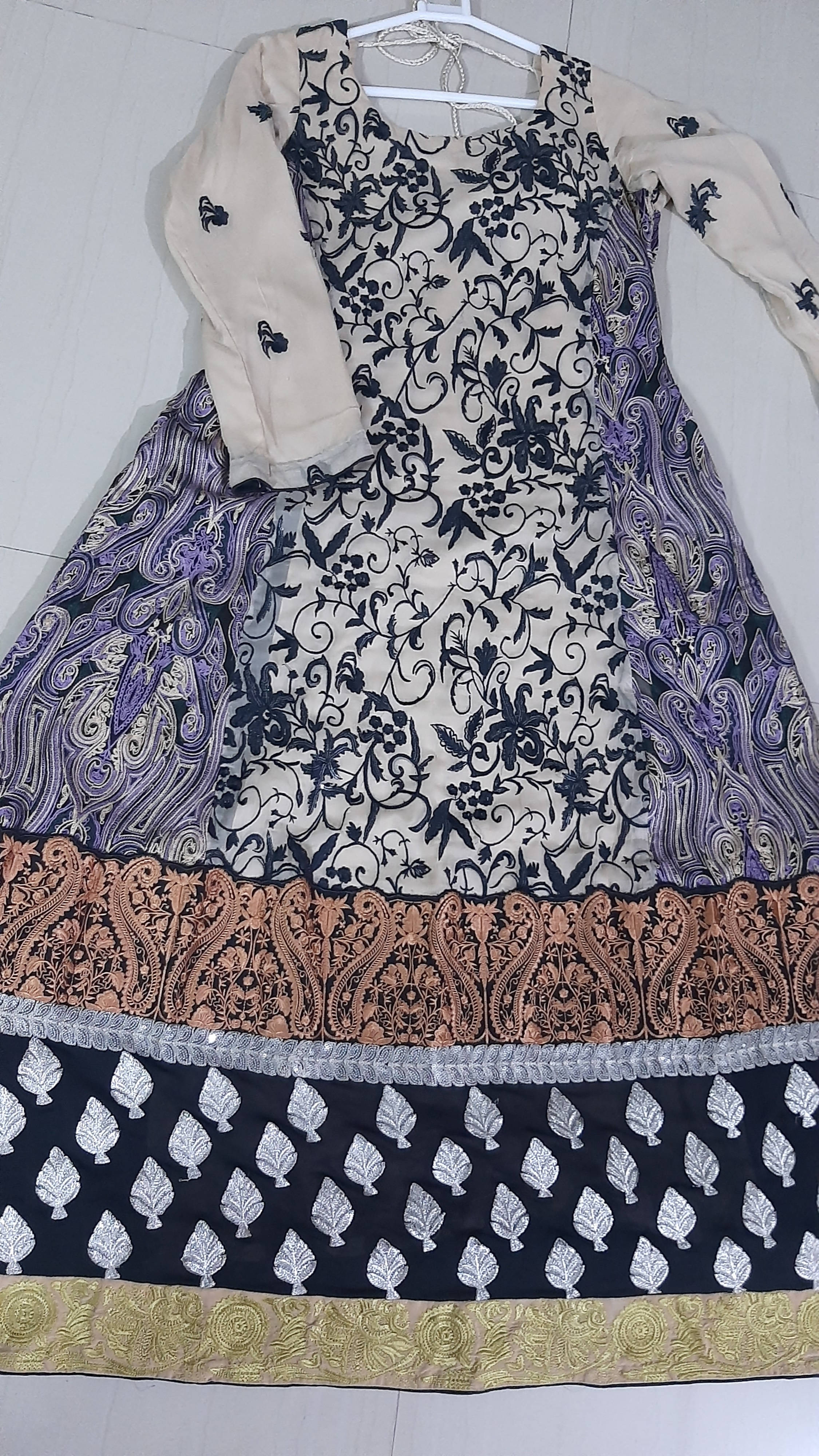 Sana Safinaz | Embroidered Maxi/Frock | Women Frocks & Maxi | Worn Once