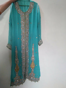 Blue suit 3pc | Women Formals | Worn Once