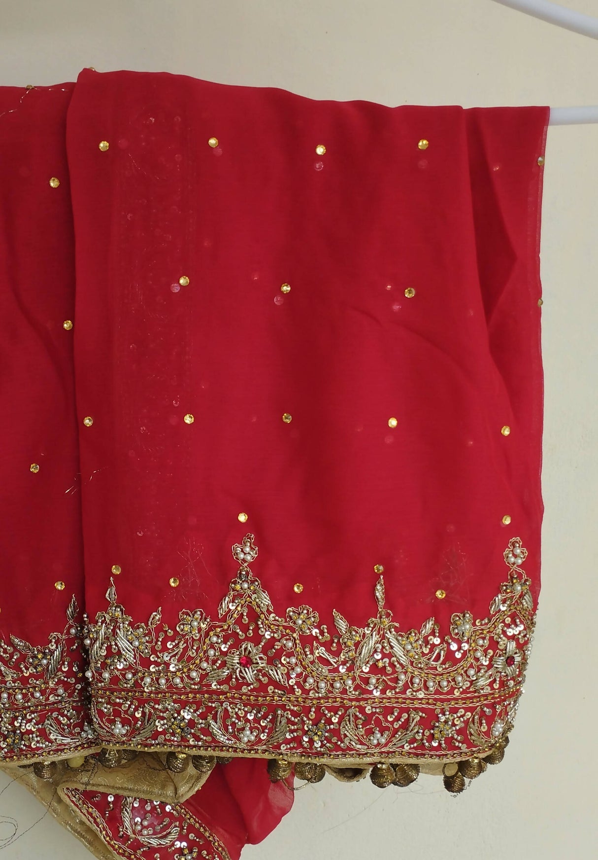 Beautiful Baraat Bridal Sharara Suit | Women Bridals | Medium | Worn Once