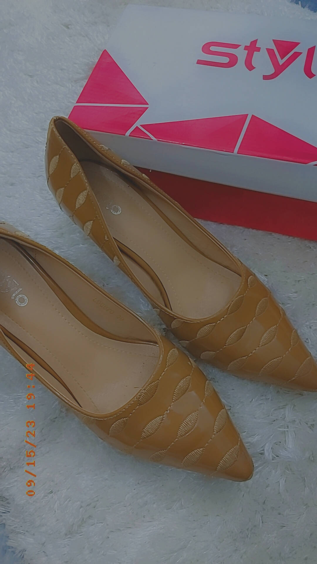 Heels | Golden Heels | Women Shoes | Size: 39 | New