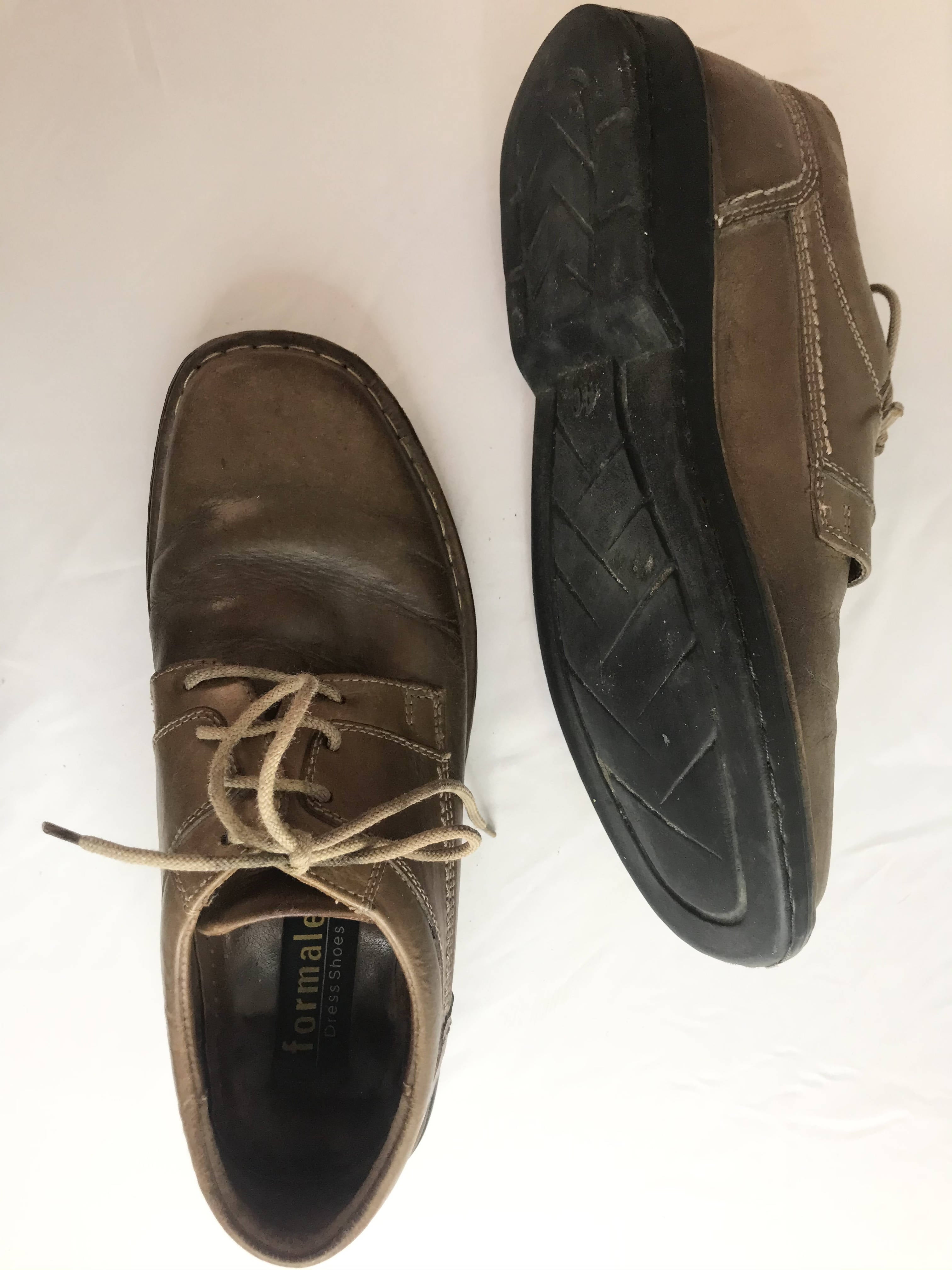 Brown Leather Laceup Shoes | Men Shoes | Footwear | Preloved