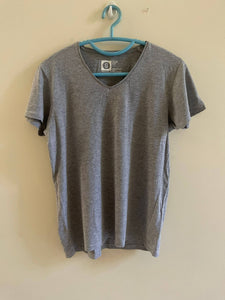 Grey V-Neck Shirt | Men T-Shirts & Shirts | Preloved