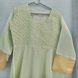 Beautiful Raw Silk Frock | Women Frocks & Maxis | Small | New