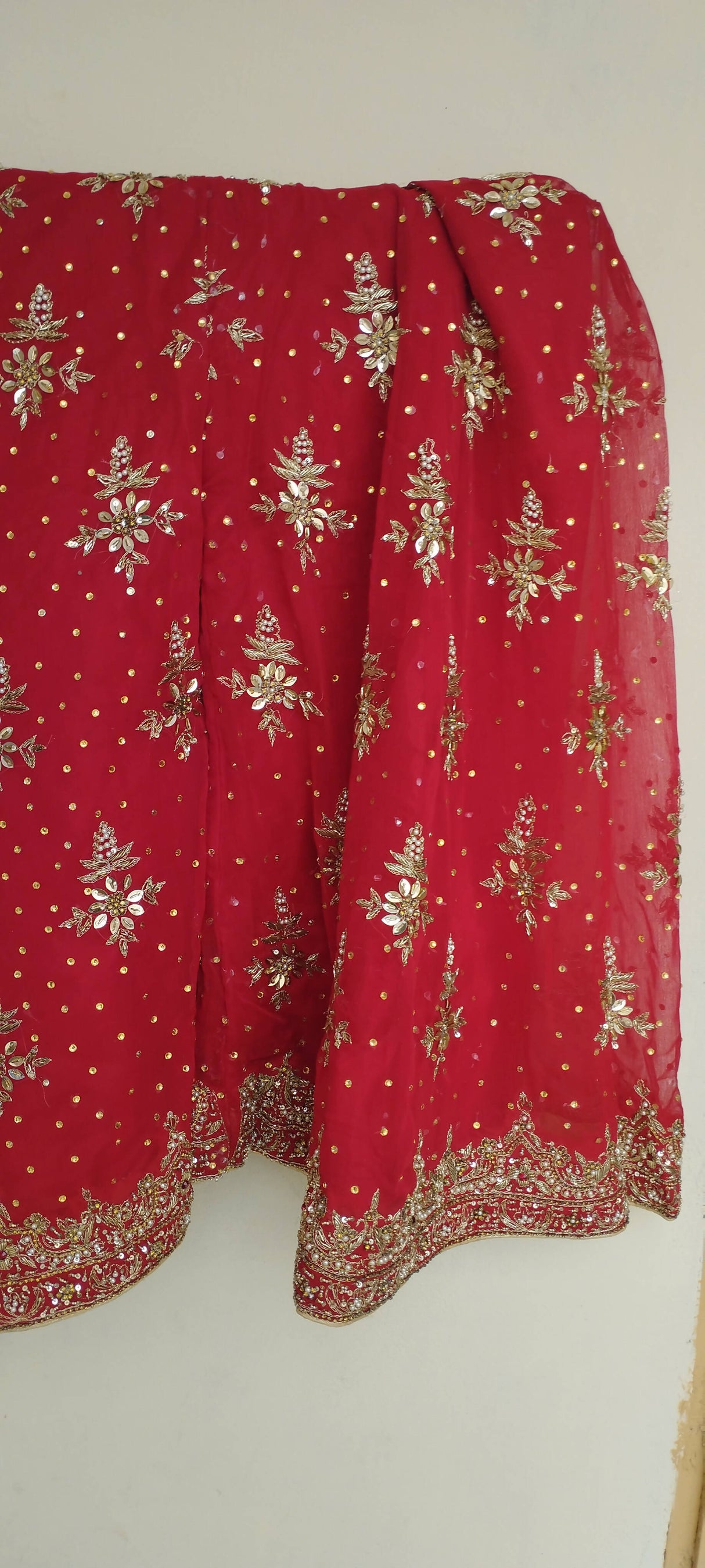 Beautiful Baraat Bridal Sharara Suit | Women Bridals | Medium | Worn Once