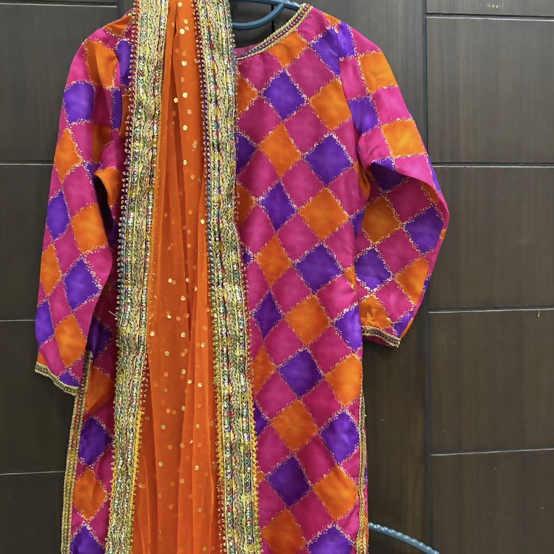 Multicolor Suit | Women Locally Made Kurta | Medium | New