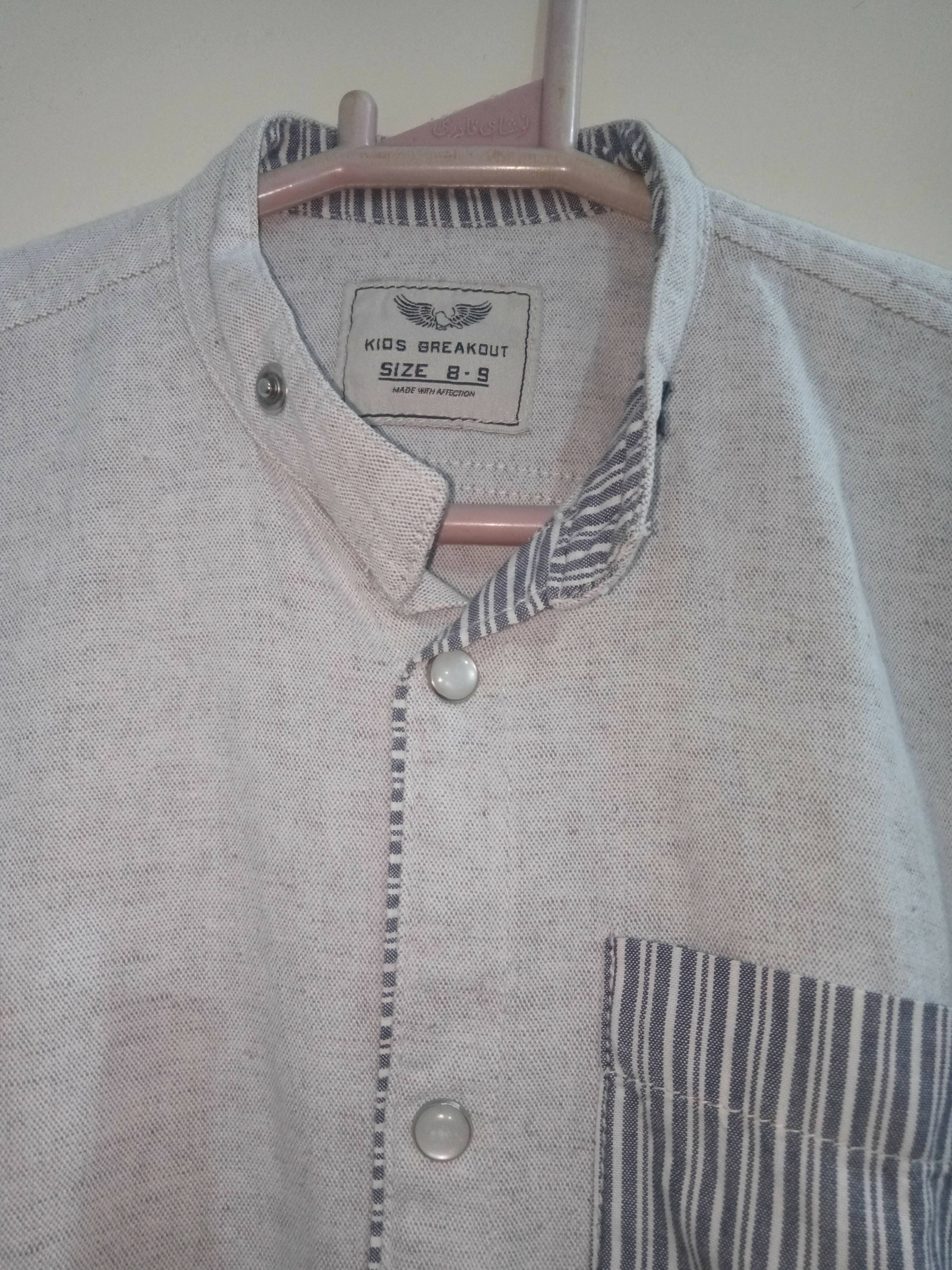 Grey dress shirt | Boys Tops & Shirts | Preloved