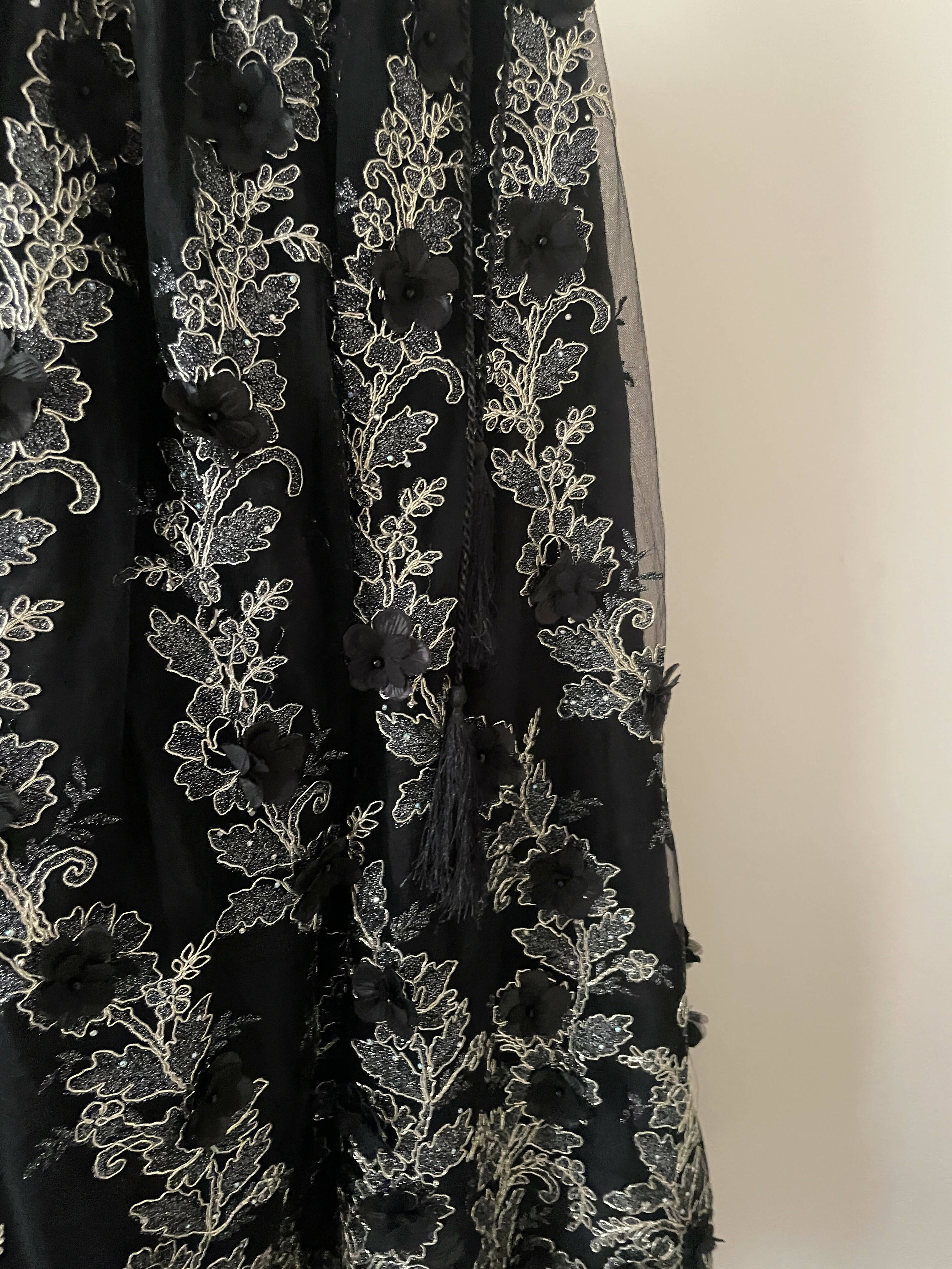 Fancy Black Lehnga | Women Locally Made Formals | Medium | New