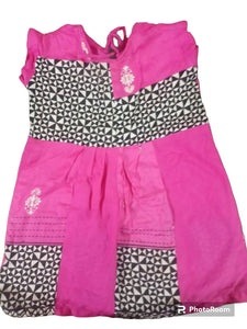 Pink Frock (Size: 2 to 5 months ) | Baby Outfit Sets | New