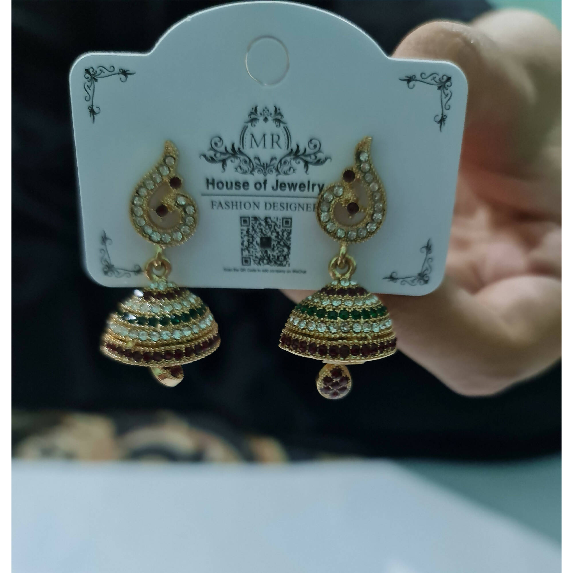 Fashionable & Stylish Earrings Jhumki | Women Jewelry | Brand New With Tags