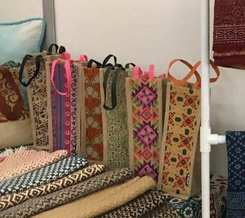 Customized Jute Bags For Water Bottles | Corporate Gifts | Customizable | New