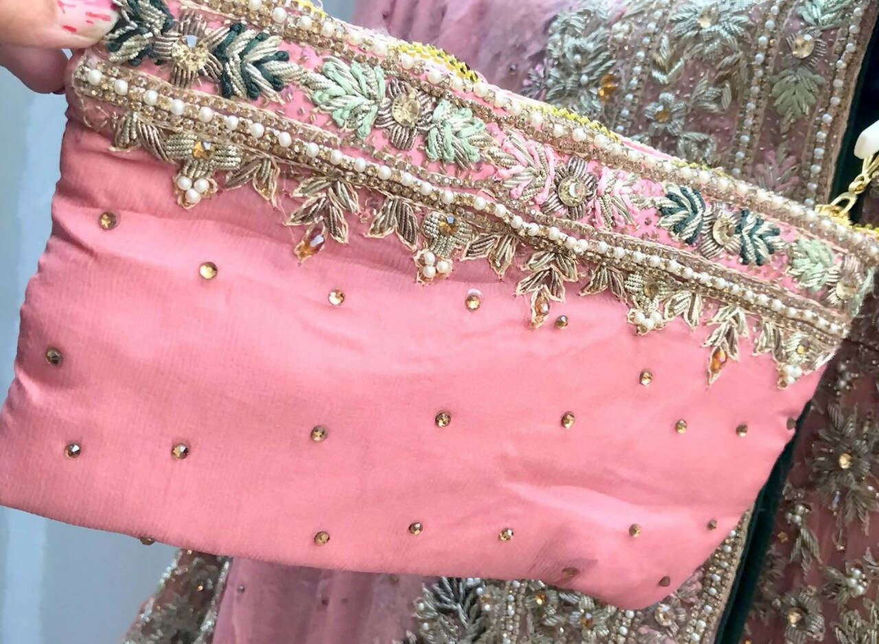 Pink Maxi Bridal dress | Women Bridals Valima/ Reception| Worn Once