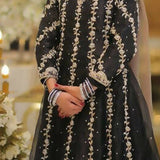 Full Length Embroidered Maxi Suit | Women Frocks & Maxis | Small | Worn Once