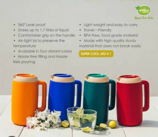 Apollo Super Water Cool Jug (1.7 liters) | Home & Decor (Kitchen ) | New