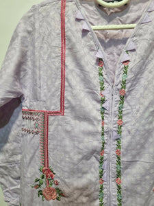 Khaadi | Embroider Kurta | Women Branded Kurta | Small | Worn Once