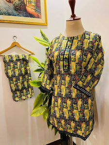 Yellow 2 Pc Suit | Women Locally Made Kurtas | Brand New