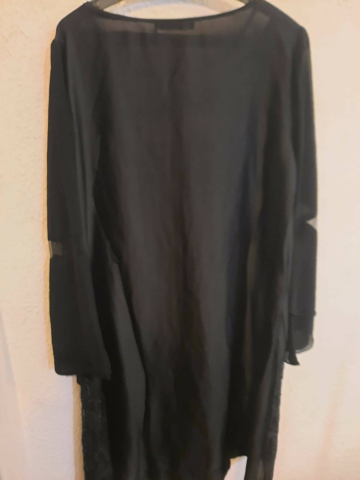 Limelight | Women Black long Silk (Size: M ) | Women Branded Kurta | Worn Once