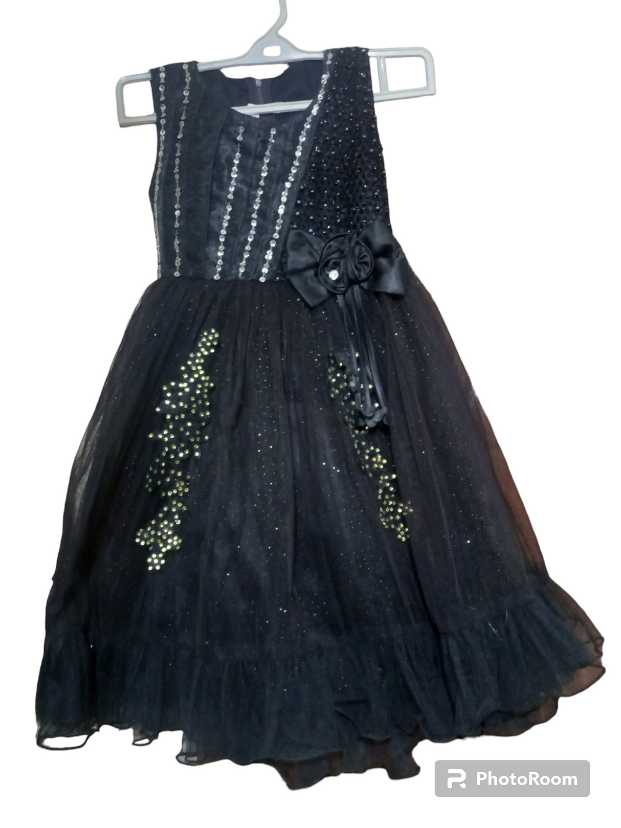 Black fairy frock | Girls Skirts and Dresses | Size : 8 to 10 Yrs | Worn Once