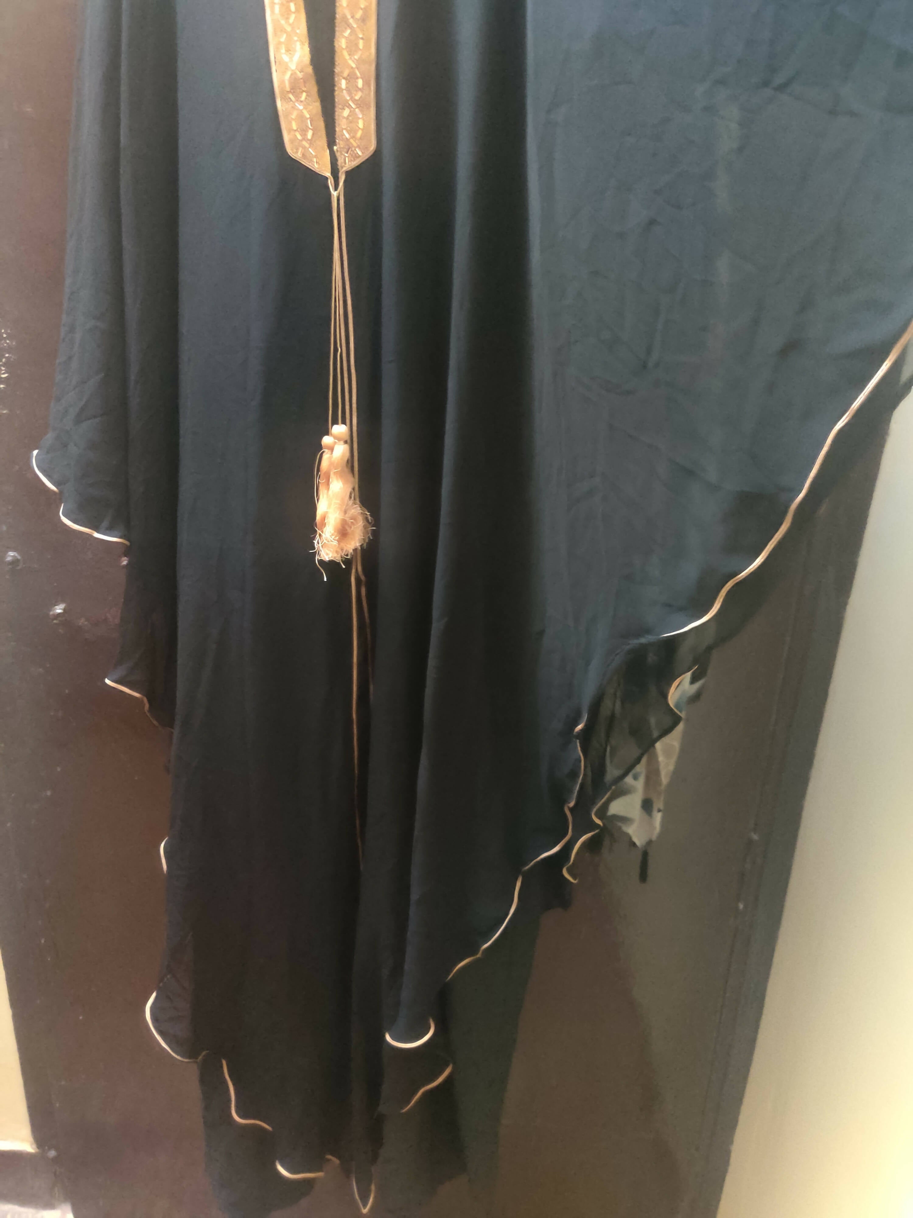 Beautiful Black Abaya | Women Accessories | Size: Free | Worn Once