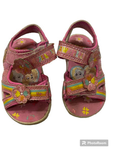 Pink Cartoon Sandals | Kids Shoes | Size: 1 yr | Preloved