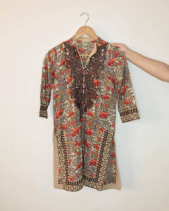 Khaadi Unstitched | Locally Stitched Two Piece Suit | Women Branded Kurta | Preloved