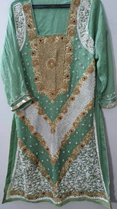 Embroided Formal Suit | Women Locally Made Formals | Medium | Worn Once