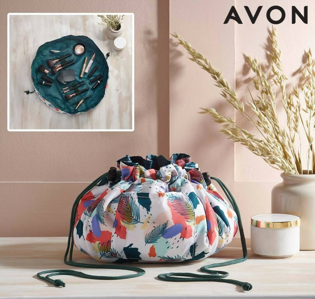 Avon | Printed Makeup Organizer | Women Bags | Medium | New