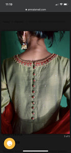 Amna Ismail | Parrot Green Anarkali Pishwas | Women Frocks & Maxis | Worn Once