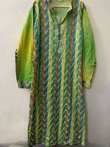 Embroidered long Shirt (Size: M) | Women Kurta | New