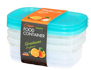 Pack of 3 Food Container | Home & Decor | Small | New