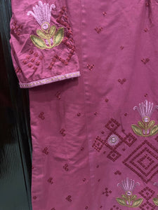 Ethnic | Lawn Embroidered Kurta | Women Branded Kurta | Small | Preloved