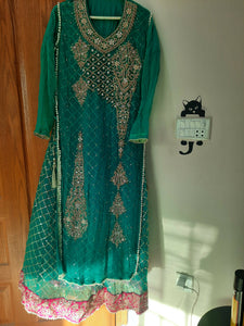 Women Formal Maxi & Dupata | Women Locally Made Formals | Small | Worn Once