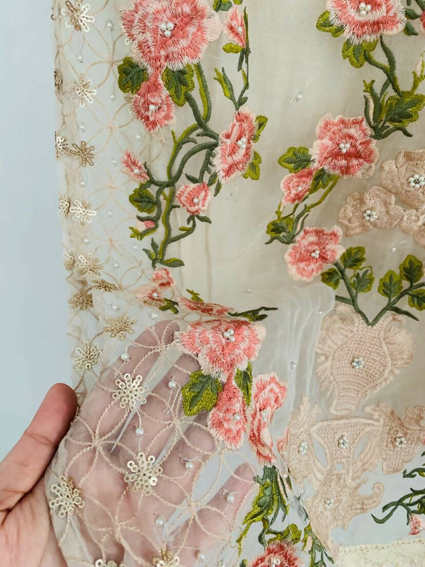 Embroidered Pearl Work kameez | Women Kurtas | Worn Once
