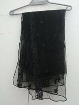 Black Long Maxi Open Frock | Women Frocks & Maxis | Medium | Worn Once