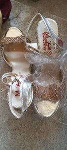 Bridal Golden Heels | Women Shoes | Size: 9 | New