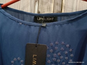 Limelight | Blue top casual wear | Women Tops & Shirts | Brand New