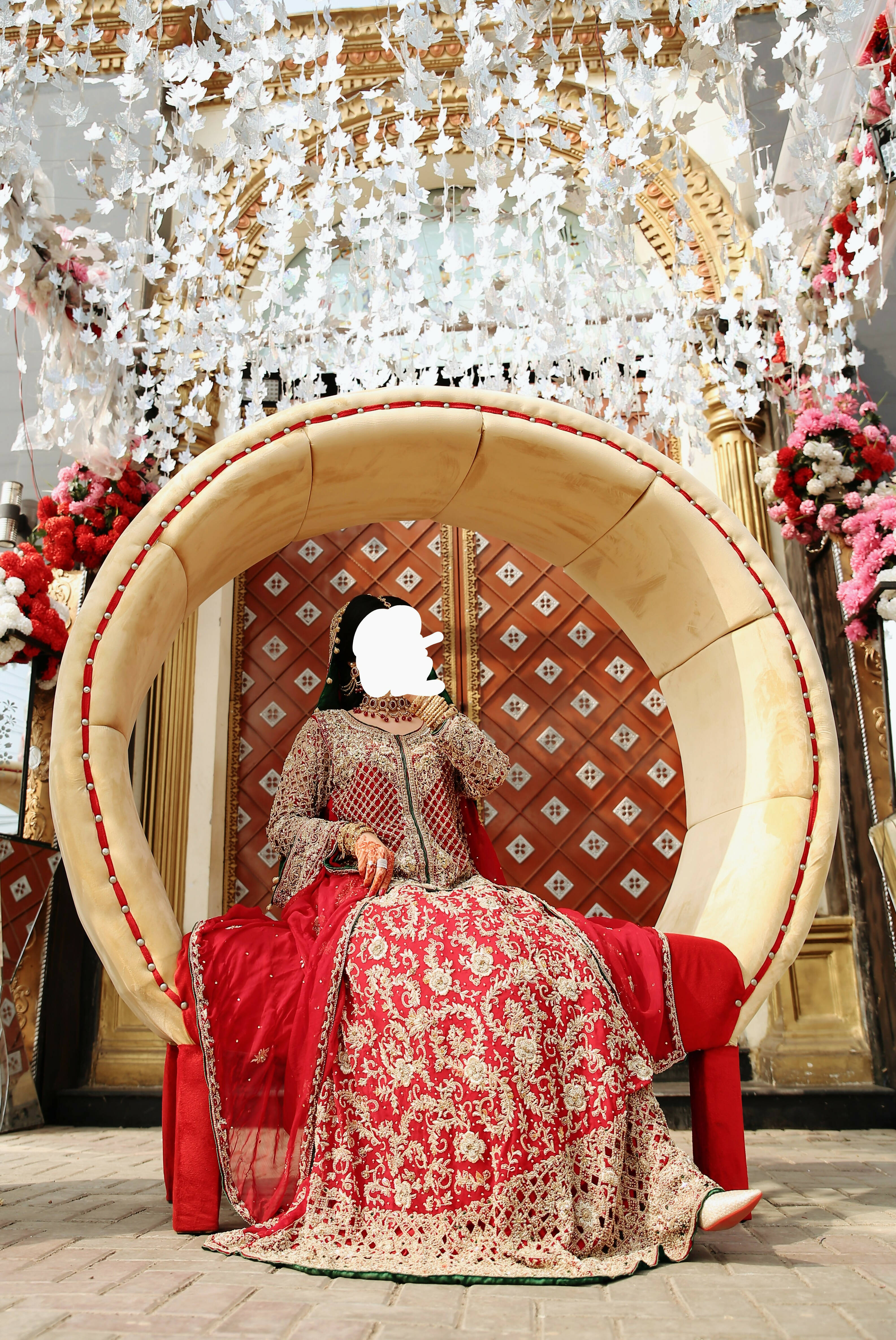 Arit Bridal Studio | Red Barat Lehanga | Women Bridals | Worn Once