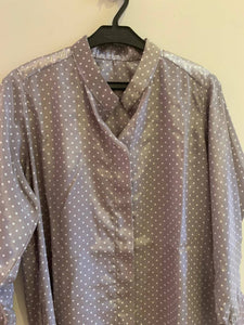 Brown Polka Dot Shirt | Women Tops & Shirts | Preloved