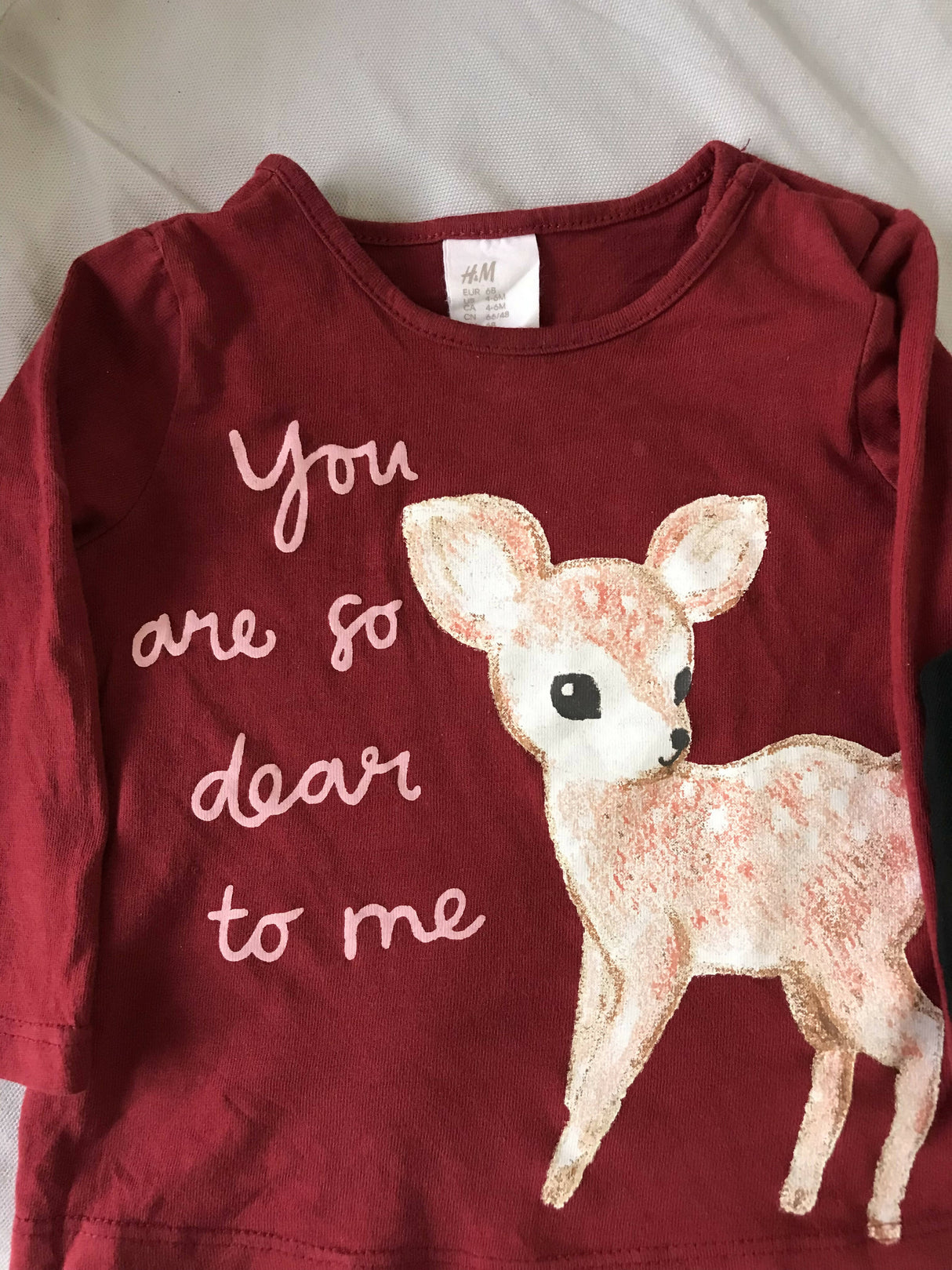 H&M | Baby Shirts Pack of 2 | Kids | Baby Tops & Shirts | Size: 4-6 Months Old | Worn Once