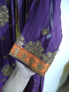 Silk Embroidered 3 Pc Suit | Women Formals |Size: M |Worn Once