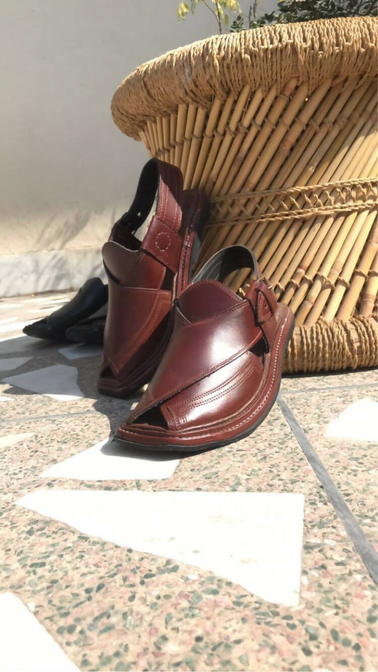 Peshawari Sandal | Men Accessories & Footwear| Chappals & Sandals | Size: 9 | New