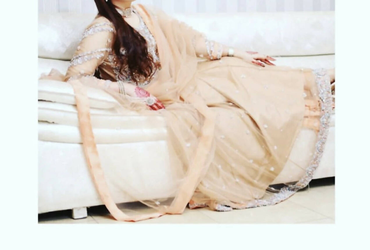 Beautiful Embroidered Maxi | Women Frocks & Maxis | Medium | Worn Once