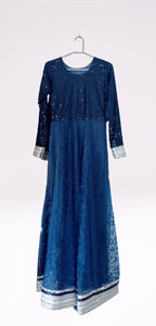 Blue maxi dress | Women Frocks & Maxis | Worn Once