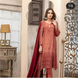Viscose 3 PC Suit | Women Locally Made Formals | Small | Worn Once