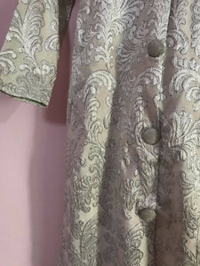 Silver formal 2 PC Suit | Women Locally Made Formals | Small | Preloved